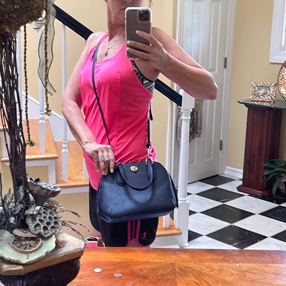 Coach crossbody with detachable strap
